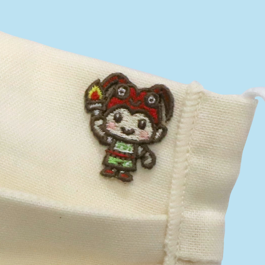 とこまる子供用プリーツマスク(オーガニックコットン)
