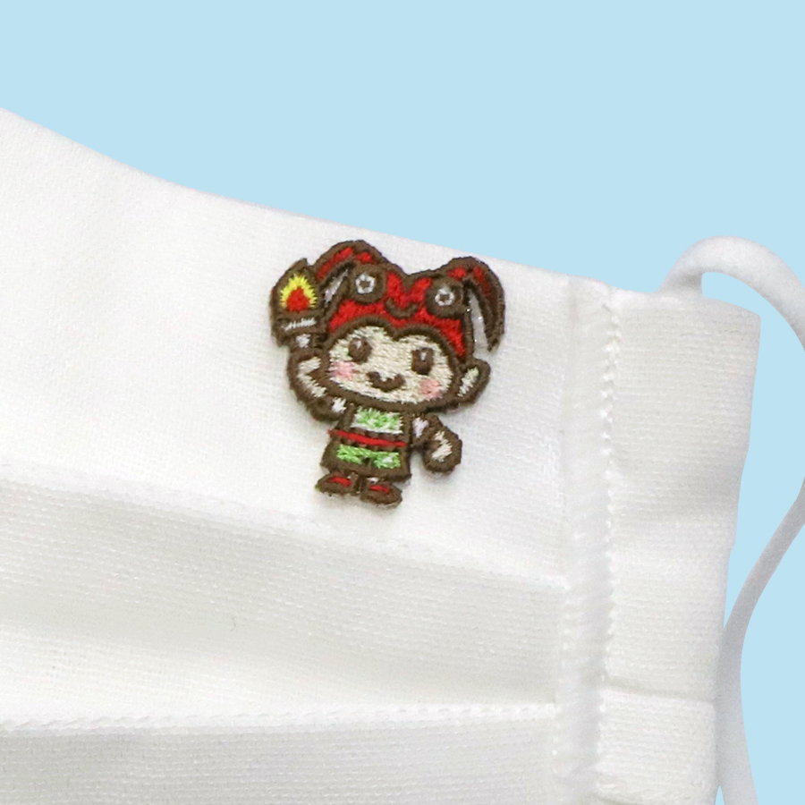 とこまる大人用プリーツマスク(和晒)